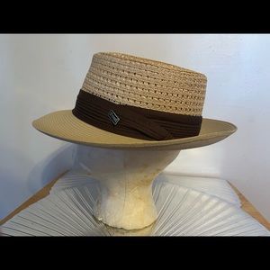 Lounge on the Beach with is Straw Hat